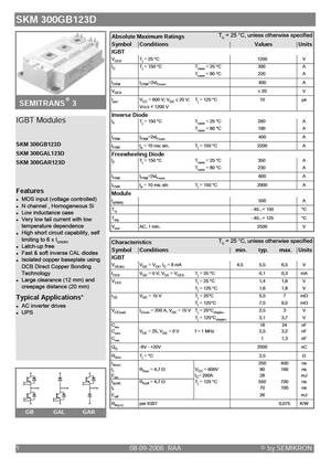 SKM300GAY123D
