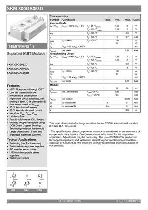 SKM300GB063D
