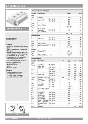 SKM300GB174D
