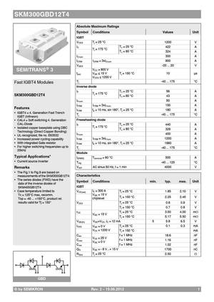 SKM300GB063D
