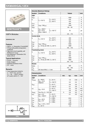 SKM400GA062D
