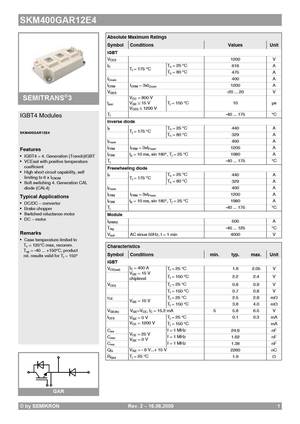 SKM400GA062D
