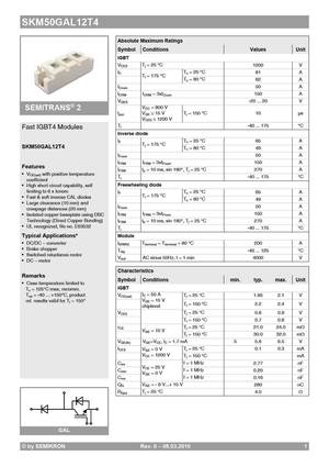 SKM50GH063DL
