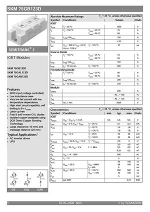 SKM75GAR063D
