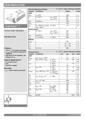 SKM800GA126D
