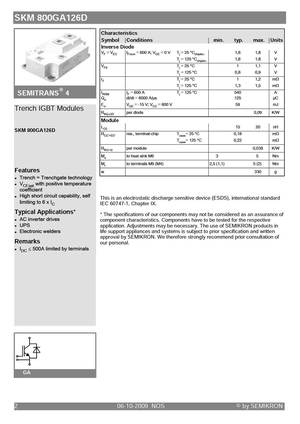 SKM800GA126D
