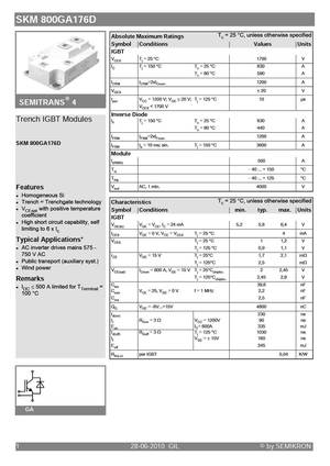 SKM800GA126D
