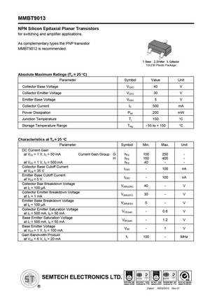 MMBT9013-G