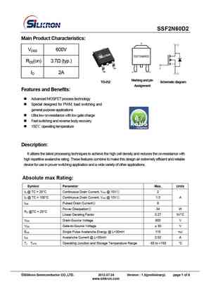 SSF2N60D