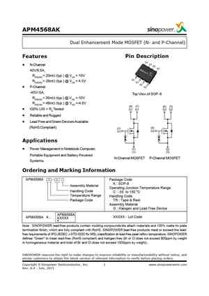 APM4568AK
