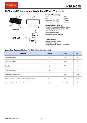 NTR4003NT1G
