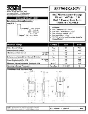 SFF7002KA2GW
