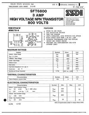 SFT6800
