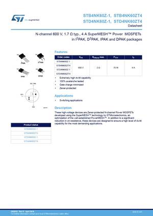 STD4NK50ZD-1
