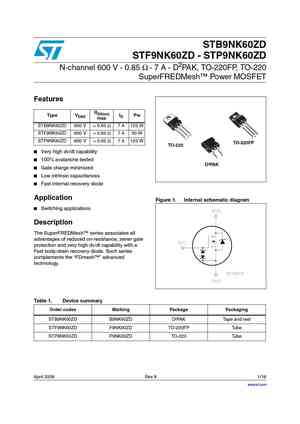 STP9NM60N
