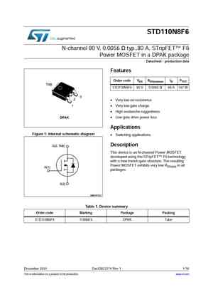 STD110NH02LT4
