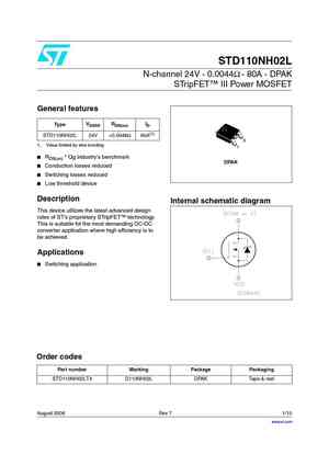 STD110NH02LT4
