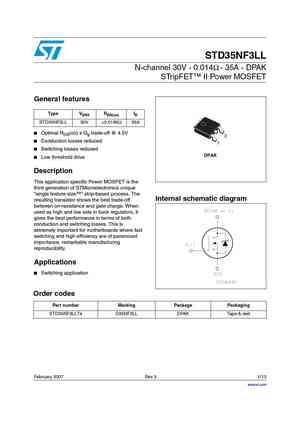 STD35NF3LL
