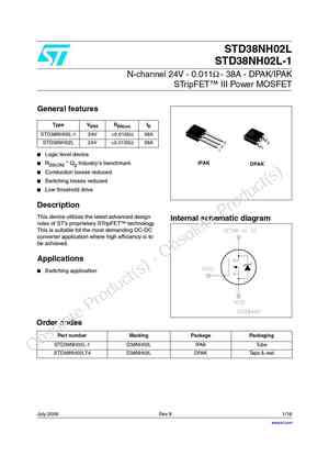 STD38NH02L