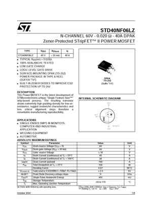 STD40NF03LT4
