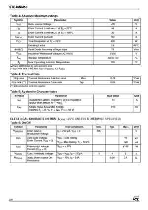 STE48NM50
