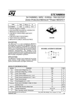 STE70NM60
