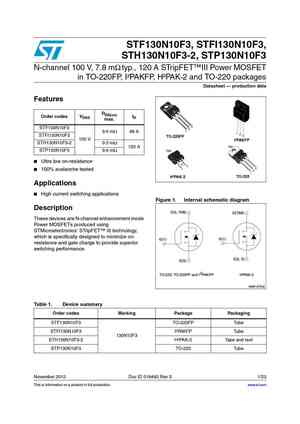 STH130N10F3-2
