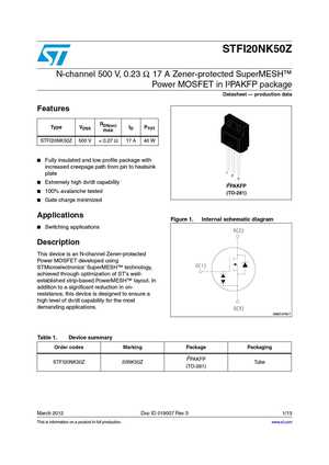 STFI26NM60N
