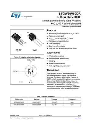 STGW60V60DF