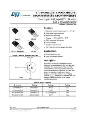 STGWA75M65DF2
