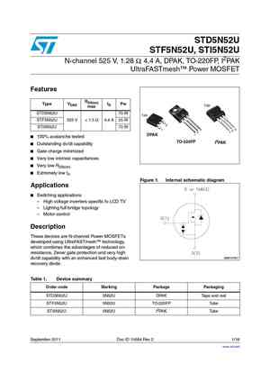 STI5N52U
