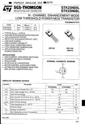 STK23N05L
