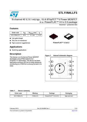 STL11N65M5
