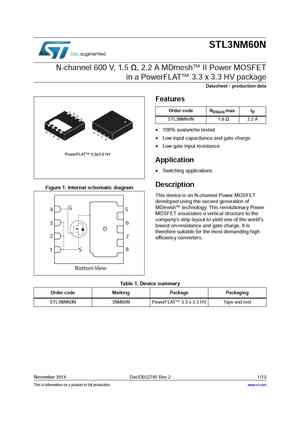 STL3NM60N
