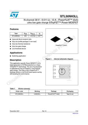 STL50NH3LL
