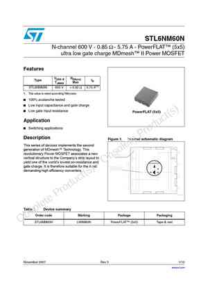 STL6NM60N
