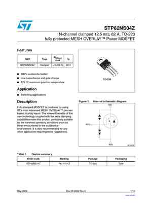 STP62NS04Z
