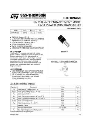 STU10NM60N