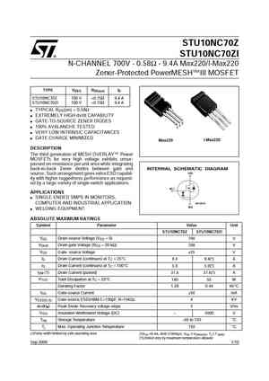 STU10NM60N