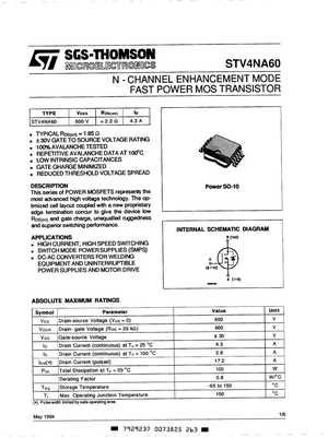 STV4N100
