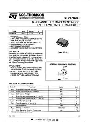 STV4N100
