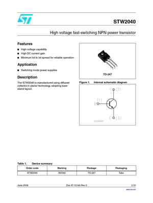 STW200NF03
