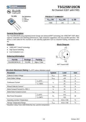 TSG25N120CN
