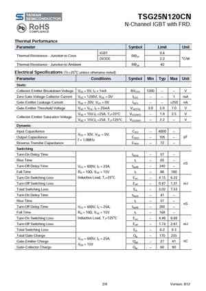 TSG25N120CN
