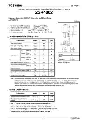 2SK4006-01L
