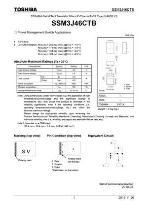 SSM3J46CTB
