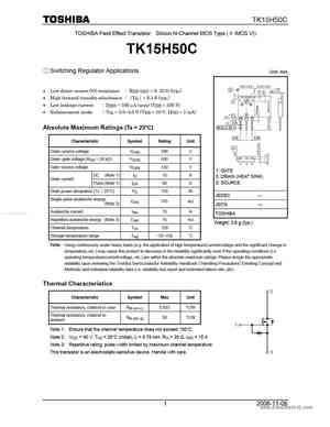 TK15H50C
