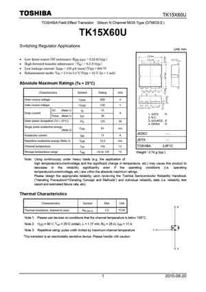 TK15X60U