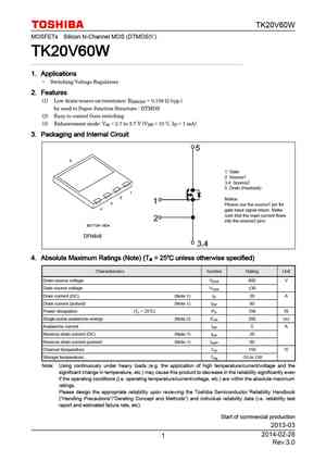 TK20V60W5
