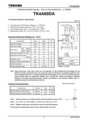 TK4A60DB
